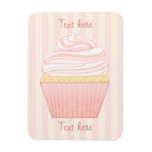 Petit gâteau élégant rose doux magnet