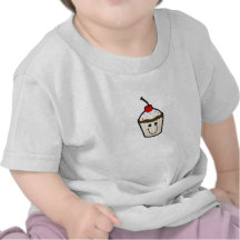 Petit gâteau heureux t-shirts