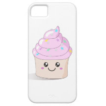 Petit gâteau mignon rose étuis iPhone 5