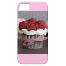 Petit gâteau rose iPhone 5 case