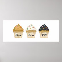 Petit gâteau Yum Posters