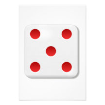 Petit pain de 5 matrices invitations