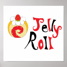 Petit pain de gelée posters