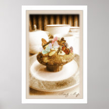 Petit pain de papillon posters