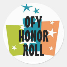 Petit pain d'honneur d'OFY petit Autocollants