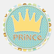 Petit prince Sticker Autocollant Rond