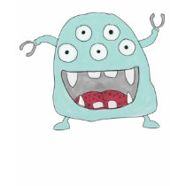 petit tee-shirt de monstre t-shirts