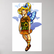 Petite affiche féerique