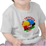 Petite chemise d'homme de camionneur d'enfants t-shirts