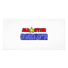 Petite-fille d'All Star Photocartes Personnalisées