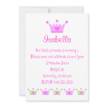 Invitations princesses