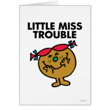 Petite Mlle Trouble Classic 1 Cartes De Vœux