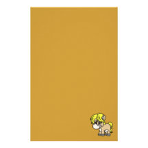 Petite papeterie de poney papier à lettre