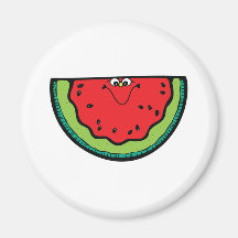 petite pastèque drôle magnets pour réfrigérateur