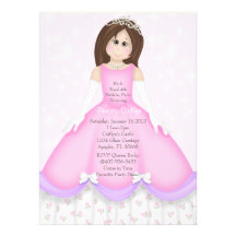 Petite princesse Invitation