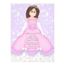Petite princesse Invitation