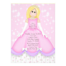 Petite princesse Invitation
