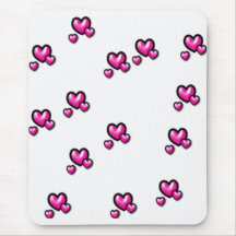 Petits coeurs pour Valentine - Tapis De Souris