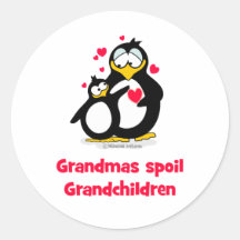 Petits-enfants de corrompre de grand-mamans autocollants