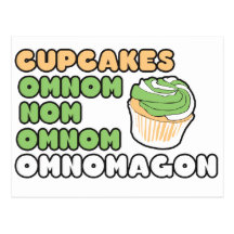 Petits gâteaux d'OMNOM Cartes Postales