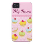 Petits gâteaux personnalisés coques iPhone 4 Case-Mate