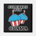 Petits gâteaux pour Obama Magnets