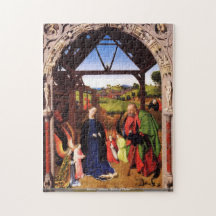 Petrus Christus - Geboorte van het raadsel van Chr Stukjes Puzzel