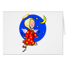 Peu d'ange carte de vœux