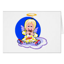 Peu d'ange carte de vœux