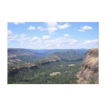 Peu de canyon grand toile tendue