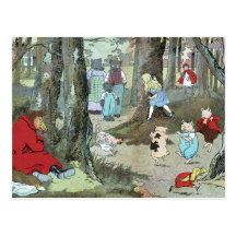 Peu de capuchon rouge : Pages finaux Cartes Postales