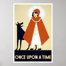 Peu de capuchon rouge WPA 1937 Poster