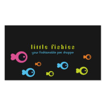 Peu de cartes de visite de Fishies Cartes De Visite Personnelles
