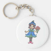Peu d'Elfgirl Porte-clef