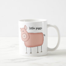 Peu porcin tasse à café