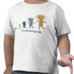 Peuter T die overhemd-I am groeien T Shirt