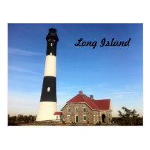 Phare 3 du Long Island Carte Postale