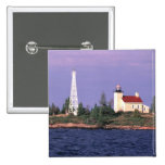 Phare de cuivre de port badge