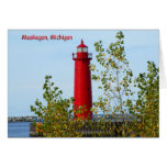 Phare de Muskegon Cartes De Vœux