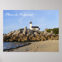 PHARE du Pontusval Poster