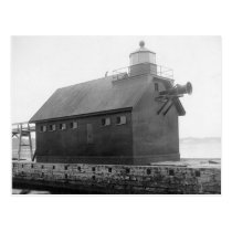 Phare grand 2 d'asile cartes postales