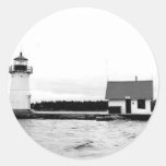 Phare submergé de roche autocollant
