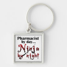 Pharmacien Ninja Porte-clé