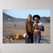 "Pharoahs van de Zon " Afdruk