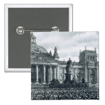 Philipp Scheidemann (1865-1939) donne une adresse  Badge Avec Épingle