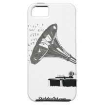 Phonograph van C. Stalder's iPhone 5 Case-Mate Hoesje