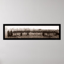 Photo 1905 d'équipe de football de Carlisle Posters