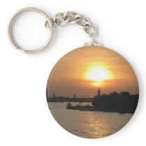Photo de coucher du soleil dramatique à Venise Lag Porte-clés