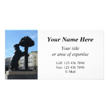 photo de Madrid votre photocard d'information Cartes De Vœux Avec Photo