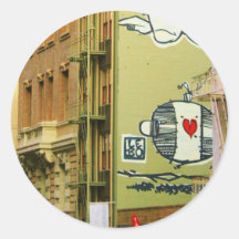 Photo de mur de Graffitti Adhésif